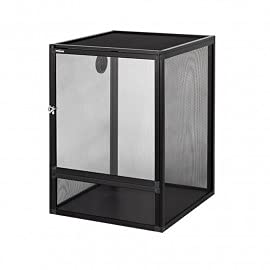 ReptiZoo Alu Gaze-Terrarium MEDIUM 45x45x60 cm aus Metallgewebe/Gitter (AC454560) von ReptiZoo