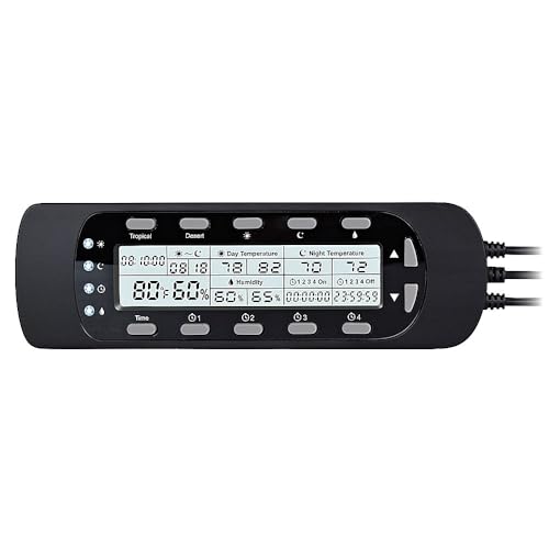 Repti-Zoo EZ Thermo-Hygro-Timer-Steuerung - Thermo/Hygrostat mit einem zweiten Timer Repti-Zoo EZ Thermo-Hygro-Timer-Steuerung - Thermo/Hygrostat mit einem zweiten Timer von ReptiZoo