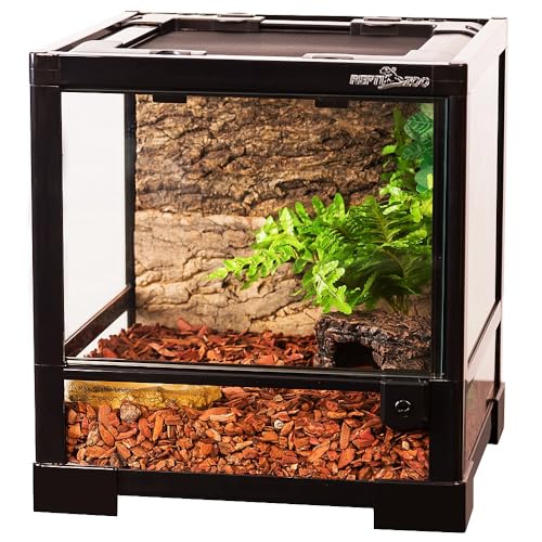ReptiZoo Glas-Terrarium 30x30x32 cm mit Schwenktüre, zerlegbar - verschickbar! RK0101S von ReptiZoo