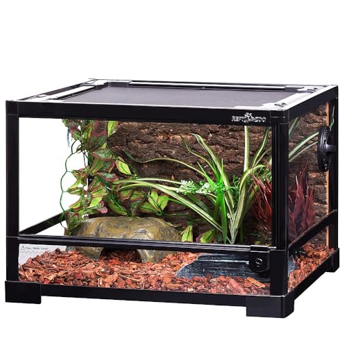 ReptiZoo Glas-Terrarium 45x45x32 cm mit Schwenktüre, zerlegbar - verschickbar! Ohne Inhalt RK116S von ReptiZoo