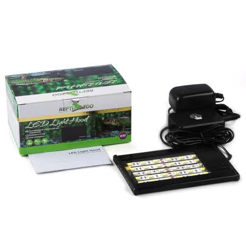 ReptiZoo LED beleuchtende LichtHaube in 6 Watt (13x9 cm) (LED001) von ReptiZoo