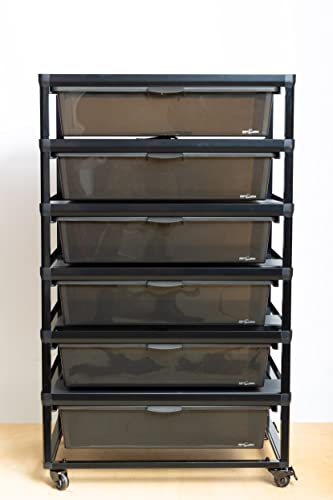 ReptiZoo Zuchtrack - 6 Etagen Kombi Set medium- (IN015STA) von ReptiZoo
