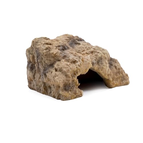 Scape Step Ledge & Cave Hideout for Aquarium Decoration (Harz, Medium) von Repticircle