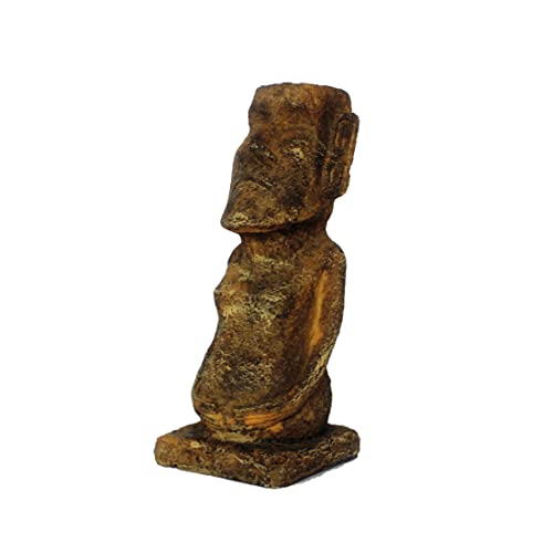 Moai Primitive Statue, 8,5cm x 8,5cm x 20,5cm von Reptiles-Planet