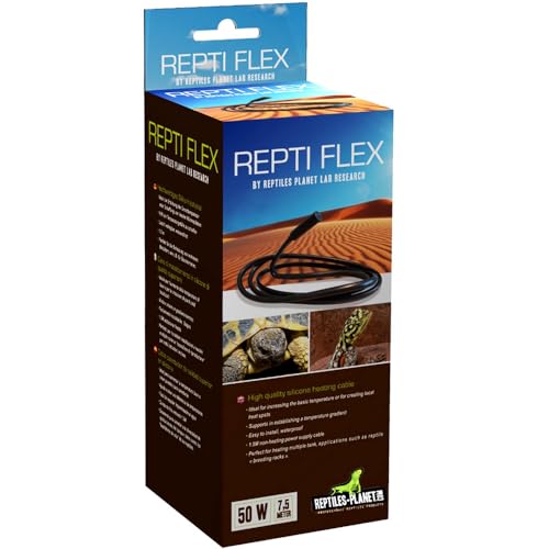 Reptiles Planet Heizkabel für Terrarium Reptile Repti Flex 7,5 m 50 W von Reptiles-Planet