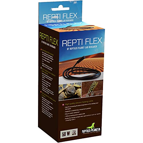 Reptiles Planet Heizkabel für Terrarium Reptile Repti Flex 7,5 m 50 W von Reptiles-Planet