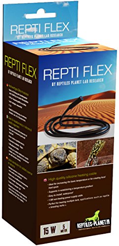 Reptiles Planet Kordeln Haartrockner für Terrarium Reptile Repti Flex 5 m 15 W von Reptiles-Planet