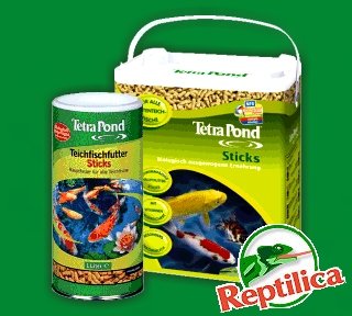 TetraPond Sticks, Teichfischfutter - Inhalt 1 Liter von Reptilica