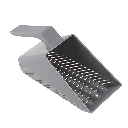 Reround Aquarium Fisch Tank Kies Sand Scoop Schaufel Scraper Reinigung Pan Grau Reround Aquarium Fisch Tank Kies Sand Scoop Schaufel Scraper Reinigung Pan Grau von Reround