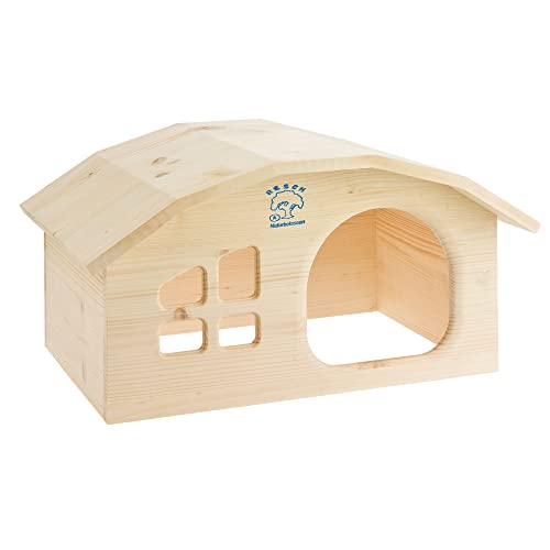 Resch Nr02 Wichtelhaus Kaninchen naturbelassenes Massivholz aus Fichte/mit großem Eingang und Fenster Resch Nr02 Wichtelhaus Kaninchen naturbelassenes Massivholz aus Fichte/mit großem Eingang und Fenster von Resch Heimtierbedarf
