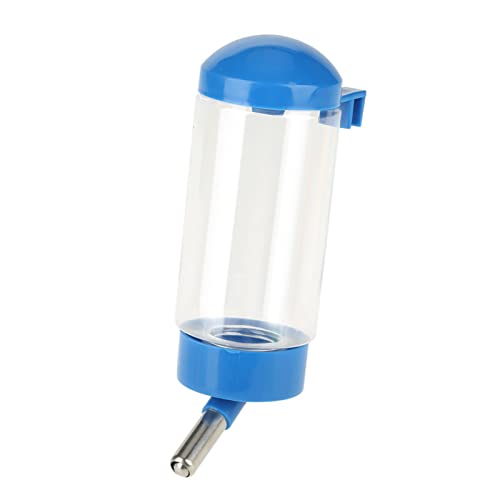 Restokki Automatische Tier-Wasserflasche, Kugeldüse, Haustier-Trinkkessel, Kaninchen, Hund, Katze, Trinken | ABS-sichere umweltfreundliche 400 ml Haustier-Wasserflasche, blau, (RestokkixsTshOp-01) von Restokki