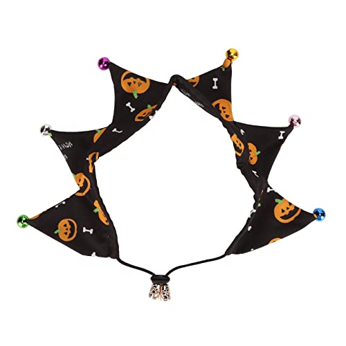 Restokki Dog Halloween Collar Adjustable Size Pumpkin Pattern Dog Halloween Bandana Polyester Pet Holiday Accessories for Dog Cat Restokki Dog Halloween Collar Adjustable Size Pumpkin Pattern Dog Halloween Bandana Polyester Pet Holiday Accessories for Dog Cat von Restokki