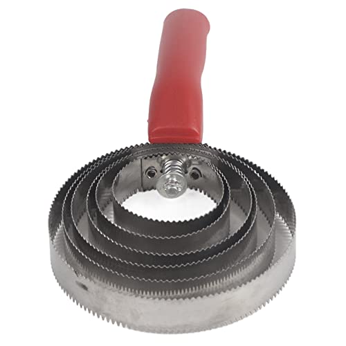 Restokki Metall-Juckreizbürste, Striegelkamm mit weichem Handgriff für große Pferde, sechs Edelstahlringe Restokki Metall-Juckreizbürste, Striegelkamm mit weichem Handgriff für große Pferde, sechs Edelstahlringe von Restokki