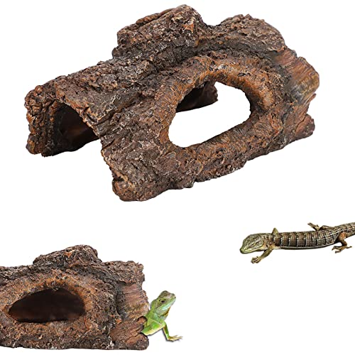 Restokki Resin Tree Bark Reptile Hide Cave Simulation for Scorpion Lizard Amphibians von Restokki