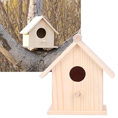 Vogelhaus, Vogelvoliere Im Freien, Vogelhaus aus Holz, Innovative Hängende Vogelnester, Käfig, Outdoor-Gartendekoration, Ornament Vogelhaus, Vogelvoliere Im Freien, Vogelhaus aus Holz, Innovative Hängende Vogelnester, Käfig, Outdoor-Gartendekoration, Ornament von Restokki