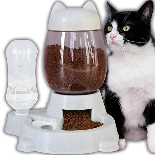 Retoo Futterspender Futterautomat Hunde, Katze, Automatischer, Futterspender Katze, Pet, Feeder, Mit, Timer, Portion, Steuerung, Reisen, Zuhause, Wasserspender für Hunde, Katzen, Haustiere Retoo Futterspender Futterautomat Hunde, Katze, Automatischer, Futterspender Katze, Pet, Feeder, Mit, Timer, Portion, Steuerung, Reisen, Zuhause, Wasserspender für Hunde, Katzen, Haustiere von Retoo