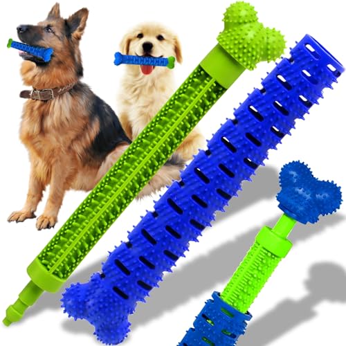 Retoo Hundespielzeug, Kauspielzeug für Hunde Knochen Geformt, Robusteste Hunde Spielzeug für Große und kleine Hunderassen, Welpenspielzeug aus Gummi, Zahnpflege für Große Hunde, 23 cm Lange von Retoo