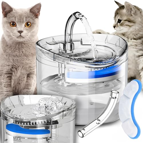 Retoo Katzenbrunnen Trinkbrunnen 2,5L Katzentrinkbrunnen Wasserbrunnen für Katzen Hunde Automatischer Haustierbrunnen Wassertank Mit Kabel und Wasserfilter 16,5 x 16,5 x 15,5 cm Retoo Katzenbrunnen Trinkbrunnen 2,5L Katzentrinkbrunnen Wasserbrunnen für Katzen Hunde Automatischer Haustierbrunnen Wassertank Mit Kabel und Wasserfilter 16,5 x 16,5 x 15,5 cm von Retoo
