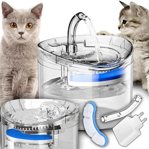 Retoo Katzenbrunnen Trinkbrunnen 2,5L Katzentrinkbrunnen Wasserbrunnen für Katzen Hunde Automatischer Haustierbrunnen Wassertank für Innenbereich Leiser Pumpe Wasserfilter 16,5 x 16,5 x 15,5 cm Retoo Katzenbrunnen Trinkbrunnen 2,5L Katzentrinkbrunnen Wasserbrunnen für Katzen Hunde Automatischer Haustierbrunnen Wassertank für Innenbereich Leiser Pumpe Wasserfilter 16,5 x 16,5 x 15,5 cm von Retoo