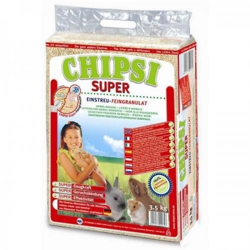Chipsi Heimtierstreu Super 3,4kg, Späne, Holzspäne Chipsi Heimtierstreu Super 3,4kg, Späne, Holzspäne von Rettenmeier