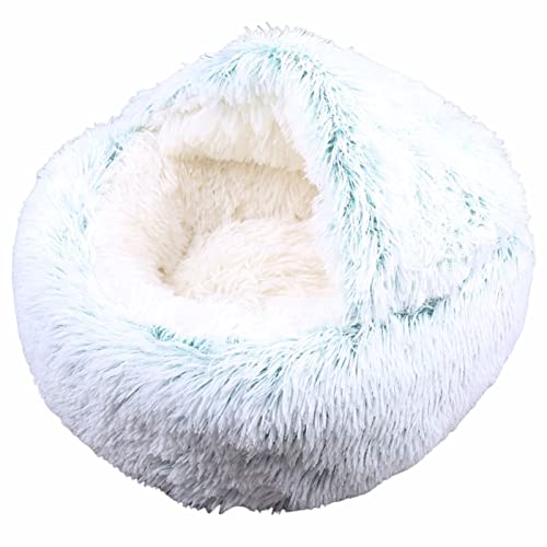 Reuvv Beruhigendes Katzenbett, Donut-Kuschelnest, warmes weiches Plüschkissen für Hunde und Katzen, mit gemütlichem Schwamm, rutschfeste Unterseite für kleine, mittelgroße Haustiere, Reuvv Beruhigendes Katzenbett, Donut-Kuschelnest, warmes weiches Plüschkissen für Hunde und Katzen, mit gemütlichem Schwamm, rutschfeste Unterseite für kleine, mittelgroße Haustiere, von Reuvv