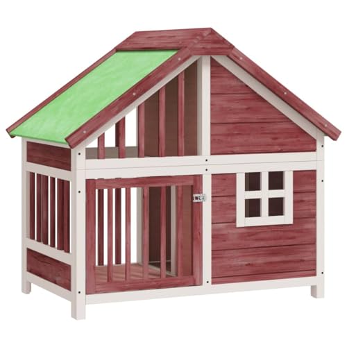 vidaXL Hundebett Moka 96 x 60,5 x 87 cm aus massivem Kiefernholz vidaXL Hundebett Moka 96 x 60,5 x 87 cm aus massivem Kiefernholz von vidaXL