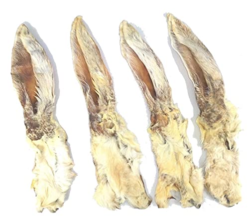 Kaureks Natur Kaninchenohren mit Fell 2x500g, ca 75 STK. Hasenohren, fettarm, Kauartikel, Kausnack Kaureks Natur Kaninchenohren mit Fell 2x500g, ca 75 STK. Hasenohren, fettarm, Kauartikel, Kausnack von Kaureks Natur Hundeleckerlies