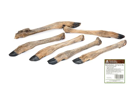 Kaureks Natur Hundeleckerlies Rehunterbein mit Fell 6 STK. Kausnack, Hundefutter, Kauartikel, Reh Kaureks Natur Hundeleckerlies Rehunterbein mit Fell 6 STK. Kausnack, Hundefutter, Kauartikel, Reh von Kaureks Natur Hundeleckerlies