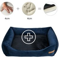 Rexproduct Otto Orthopädisches Hundebett Dunkelblau S-XL schwarz XL von Rexproduct