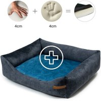 Rexproduct Otto Orthopädisches Hundebett Graphit S-XL blau XL von Rexproduct