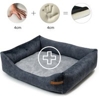 Rexproduct Otto Orthopädisches Hundebett Graphit S-XL grau M von Rexproduct