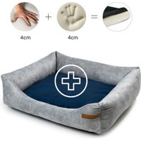 Rexproduct Otto Orthopädisches Hundebett Grau S-XL dunkelblau L von Rexproduct