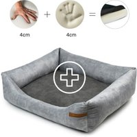 Rexproduct Otto Orthopädisches Hundebett Grau S-XL graphit/nature XL von Rexproduct