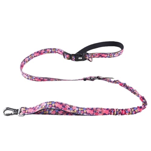 Reykentu Explosionsgeschützte Hundeleine, Taille, Crossbody, freie Hände, rotes Blumenmuster Reykentu Explosionsgeschützte Hundeleine, Taille, Crossbody, freie Hände, rotes Blumenmuster von Reykentu