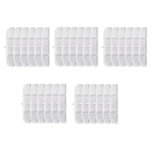 Rfeeuubft 30 Aktivkohlefilter für Katzenwasserbrunnen WFP6 Ersatzfilter für Automatischen Haustiertrinkbrunnen Rfeeuubft 30 Aktivkohlefilter für Katzenwasserbrunnen WFP6 Ersatzfilter für Automatischen Haustiertrinkbrunnen von Rfeeuubft