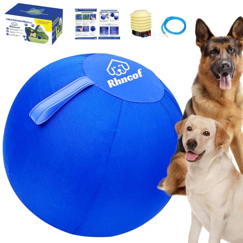 Rhncof Herding Ball für Hunde, 63,5 cm, groß, langlebig, für australische Schäferhunde, Border Collies, Deutscher Schäferhund, Trainingsspielzeug für aktive Rassen Rhncof Herding Ball für Hunde, 63,5 cm, groß, langlebig, für australische Schäferhunde, Border Collies, Deutscher Schäferhund, Trainingsspielzeug für aktive Rassen von Rhncof