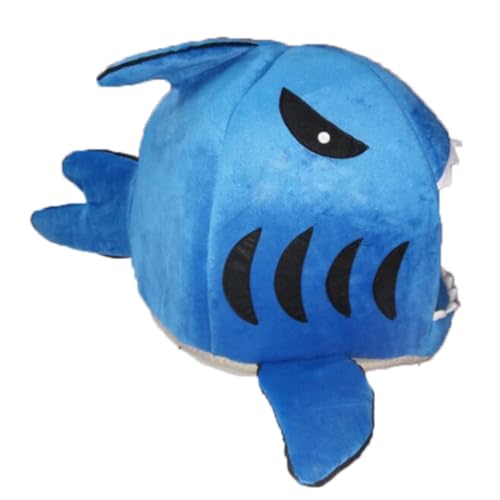 RiRaku Haustierbedarf, Haustiermatte, Haifischnest, saisonales universelles kleines und mittelgroßes Hundenest, Katzennest, halbgeschlossenes Nest (Farbe: Schatzblau, Größe: M 42 B x 40 H) von RiRaku