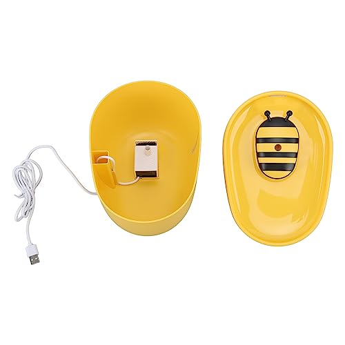 2L Katzentrinkbrunnen, Großes Fassungsvermögen, Leiser, Automatischer Zirkulationsfilter-Wasserspender mit LED-Licht für Kleine, Mittelgroße Haustiere (RiToEasysportswrbaiq9pgn-11) von RiToEasysports
