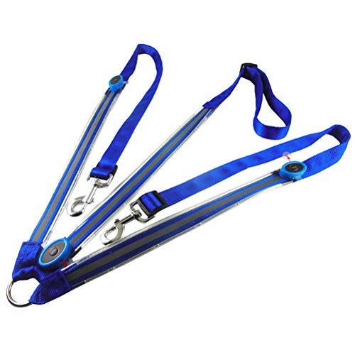 Hochvissibilitätsgrad, LED Horse Brustpellehalsband Einstellbare Sicherheitsausrüstung mit Konstantem Reiten Zum Reiten (Blue) von RiToEasysports