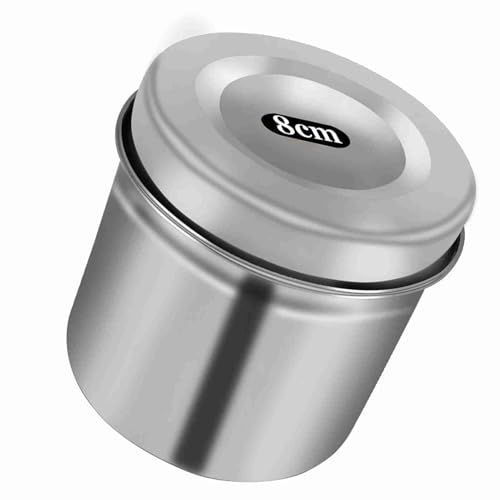 RiToEasysports Desinfektionsbox aus Edelstahl Alkohol mit Exquisiter Verarbeitung für Schönheitssalons, Krankenhäuser und Kliniken (8cm) von RiToEasysports