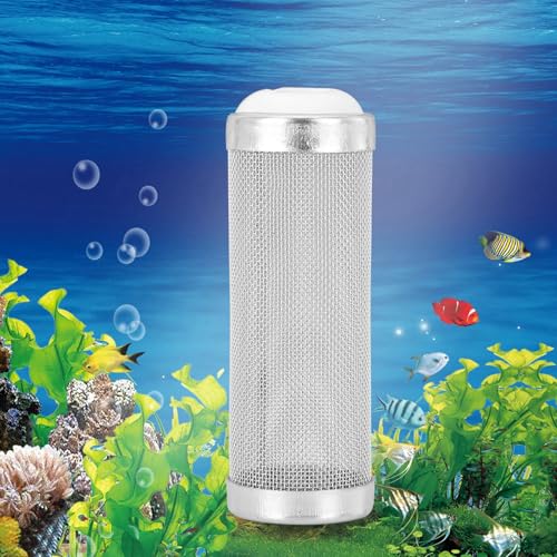 RiToEasysports Filterschaum Griff Aquarium in Stretch White Gummi - Packung mit 5 Stcs Aquarium, Garnelenschutz (12 mm Innendurchmesser) von RiToEasysports