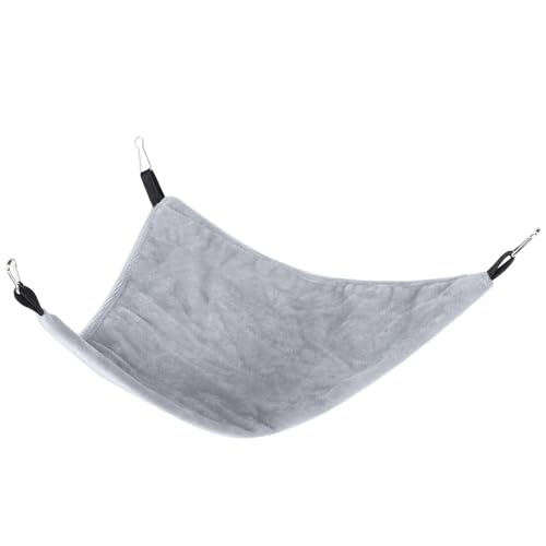 RiToEasysports Für Haustiere Ruhe, Sicherheitsleinwand Für Eichhörnchenvogel, Grau, Grau, 15,7 X 7,5 Zoll (Gray) von RiToEasysports