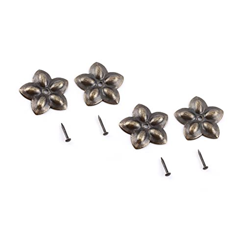 RiToEasysports Vintage Coating Nails Nägel Bronze Metall -Tag Möbelmöbel Machen Adémping für -Projekte, Eisen, 100pcs (23 mm) von RiToEasysports
