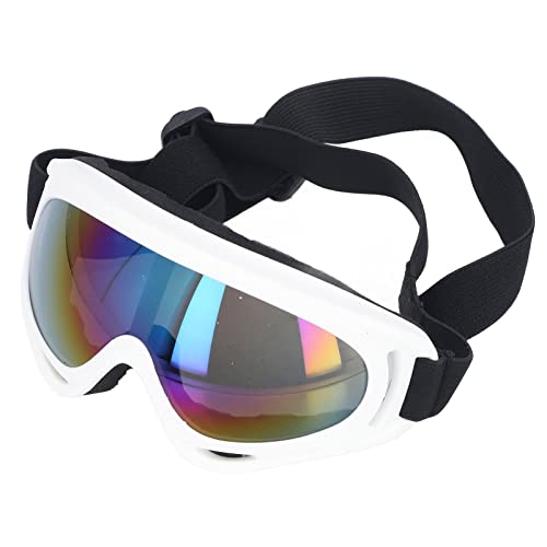 UV-Schutz-Hunde-Sonnenbrille, Welpen-Sonnenbrille, Große Hundebrille(3004 Farbfilm mit weißem Rahmen) von RiToEasysports