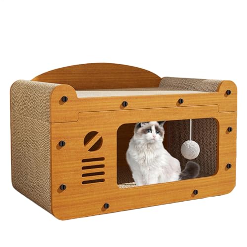 Cat Scratching Board, Cat Lounging Pads, Interactive Claw Grinding Toy, 21.65x11.42x11.42 Inches Training and Playboard Indoor Cats Material: Density Board, Corrugated Paper Cat Scratching Board, Cat Lounging Pads, Interactive Claw Grinding Toy, 21.65x11.42x11.42 Inches Training and Playboard Indoor Cats Material: Density Board, Corrugated Paper von Riaisttd