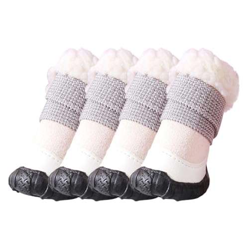 Dog Snow Boots, Waterproof Dog Snow Boots, Cold Weather Paw Protection, Anti-Slip Dog Shoes for Snow and Beach, Water-Resistant Dog Booties for Hiking and Camping, Perfect for Winter Adventures Dog Snow Boots, Waterproof Dog Snow Boots, Cold Weather Paw Protection, Anti-Slip Dog Shoes for Snow and Beach, Water-Resistant Dog Booties for Hiking and Camping, Perfect for Winter Adventures von Riaisttd