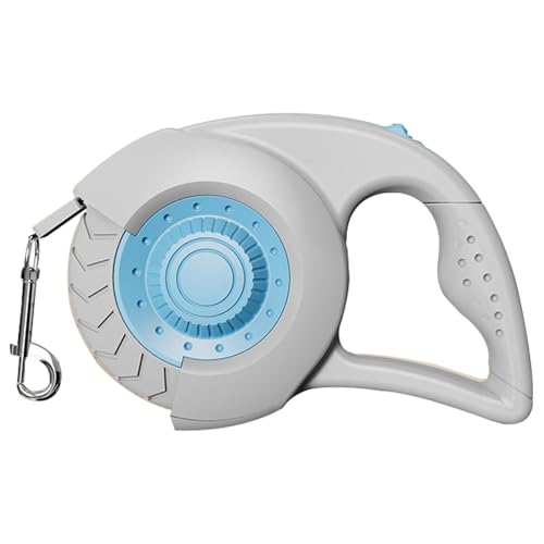 Einziehbare Hundeleine, automatisch ausziehbare Seilleine, 5 m langes Gehzubehör, kaufester rutschfester Griff, 18 x 11 cm, für kleine bis mittelgroße Rassen Einziehbare Hundeleine, automatisch ausziehbare Seilleine, 5 m langes Gehzubehör, kaufester rutschfester Griff, 18 x 11 cm, für kleine bis mittelgroße Rassen von Riaisttd