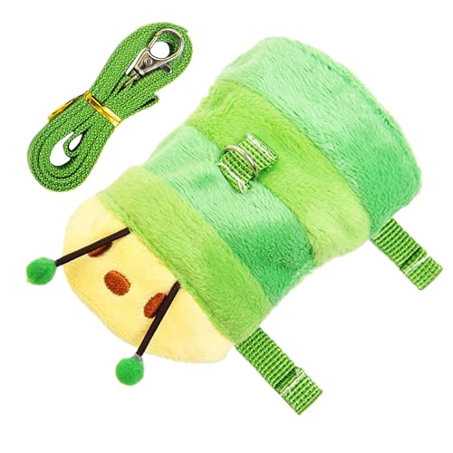 Ferret Traction, Bunny Vest, Caterpillar Harness, Flannel Walking Gear, Adjustable Neck Chest, Lightweight Rope Length, Outdoor Travel Use, Pet Supplies for Squirrel Hedgehog Kitten Ferret Traction, Bunny Vest, Caterpillar Harness, Flannel Walking Gear, Adjustable Neck Chest, Lightweight Rope Length, Outdoor Travel Use, Pet Supplies for Squirrel Hedgehog Kitten von Riaisttd