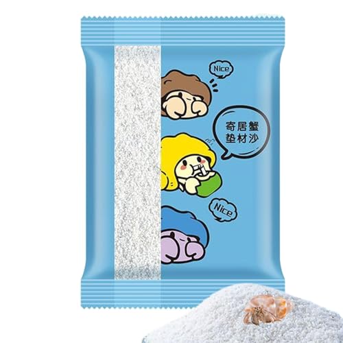 Hermit Crab Sand, Calcium-Enriched Sand for Reptiles, 9.84x5.91x3.94 inches White Bedding with Fine Particles, Ideal Habitat Accessory Hermit Crabs, Hamsters, and Fish Tanks Hermit Crab Sand, Calcium-Enriched Sand for Reptiles, 9.84x5.91x3.94 inches White Bedding with Fine Particles, Ideal Habitat Accessory Hermit Crabs, Hamsters, and Fish Tanks von Riaisttd