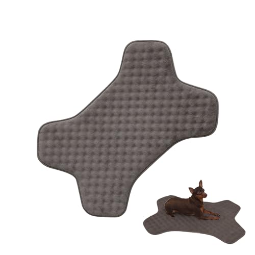 Hundehütten-Pad, maschinenwaschbar, verschleißfest, 70 x 50 x 3 cm, Welpenmatratze in niedlicher Knochenform, rutschfest und kaufest, Schlafunterlage für Wohnzimmer, Kiste Hundehütten-Pad, maschinenwaschbar, verschleißfest, 70 x 50 x 3 cm, Welpenmatratze in niedlicher Knochenform, rutschfest und kaufest, Schlafunterlage für Wohnzimmer, Kiste von Riaisttd